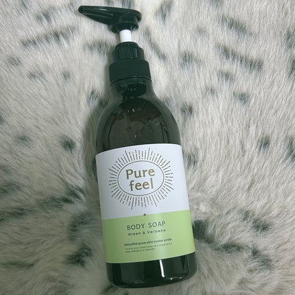 Purefeel ボディソープ グリーン&ヴァーベナの香り/Purefeel/ボディソープを使ったクチコミ(1枚目)