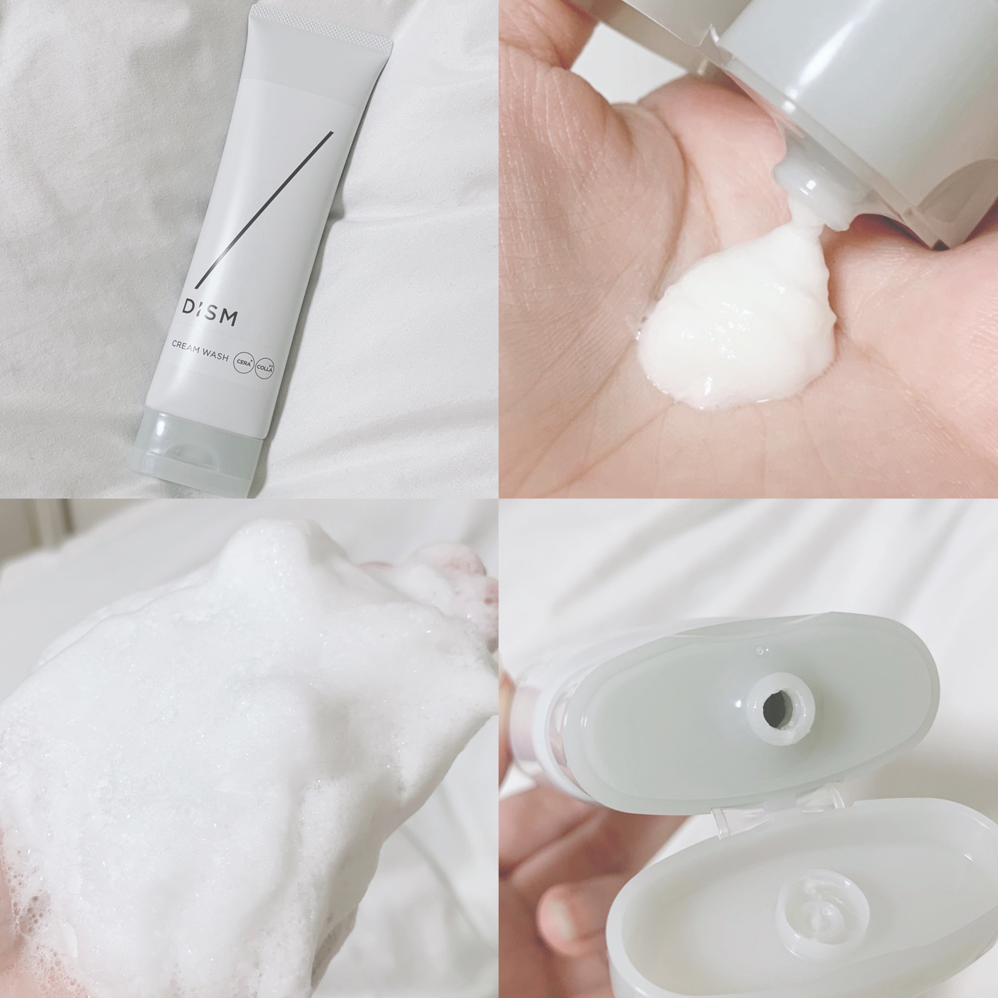 ディズム　クリームウォッシュ/DISM/洗顔フォームを使ったクチコミ（2枚目）