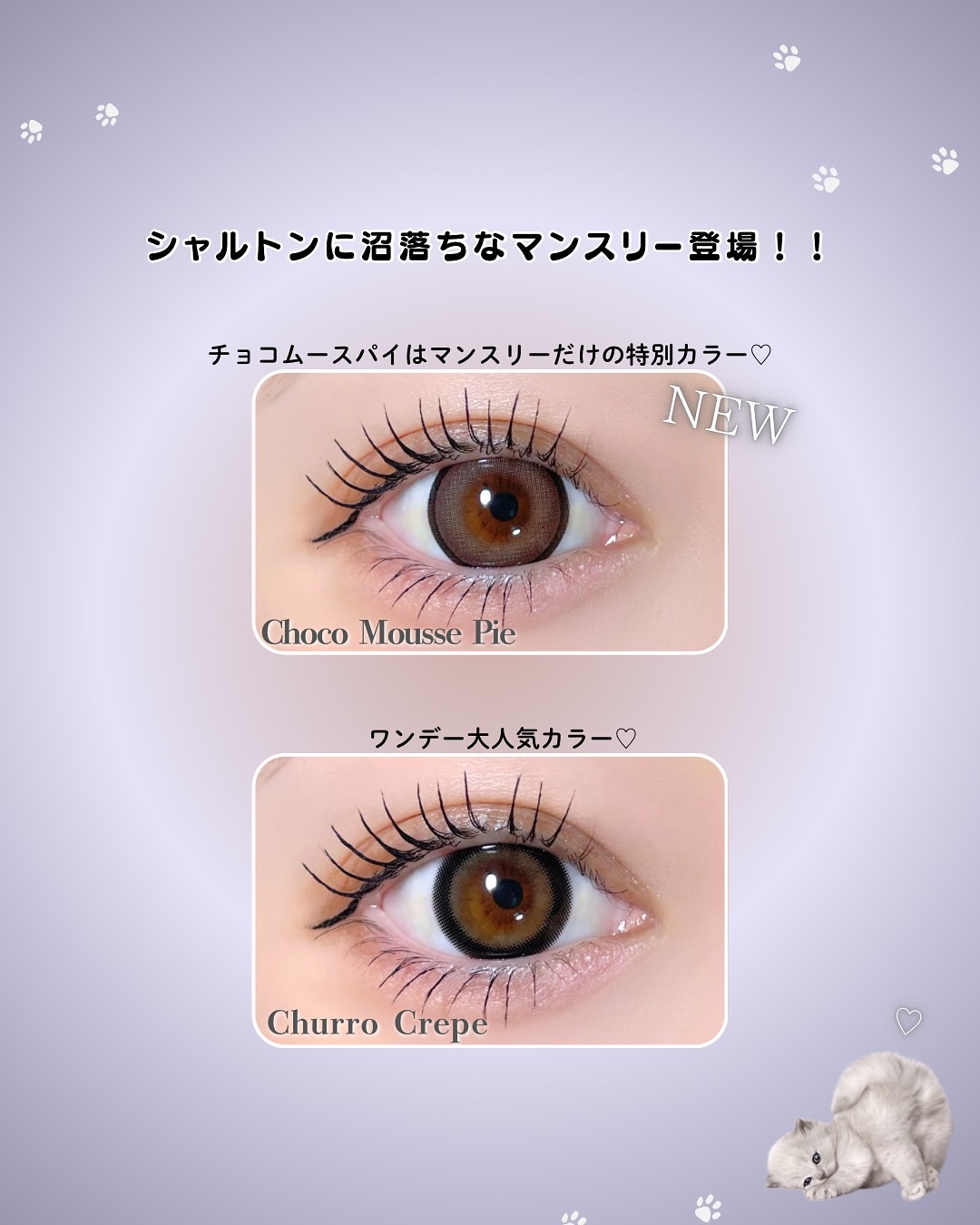 Charton 1MONTH/Charton/１ヶ月（１MONTH）カラコンを使ったクチコミ（2枚目）