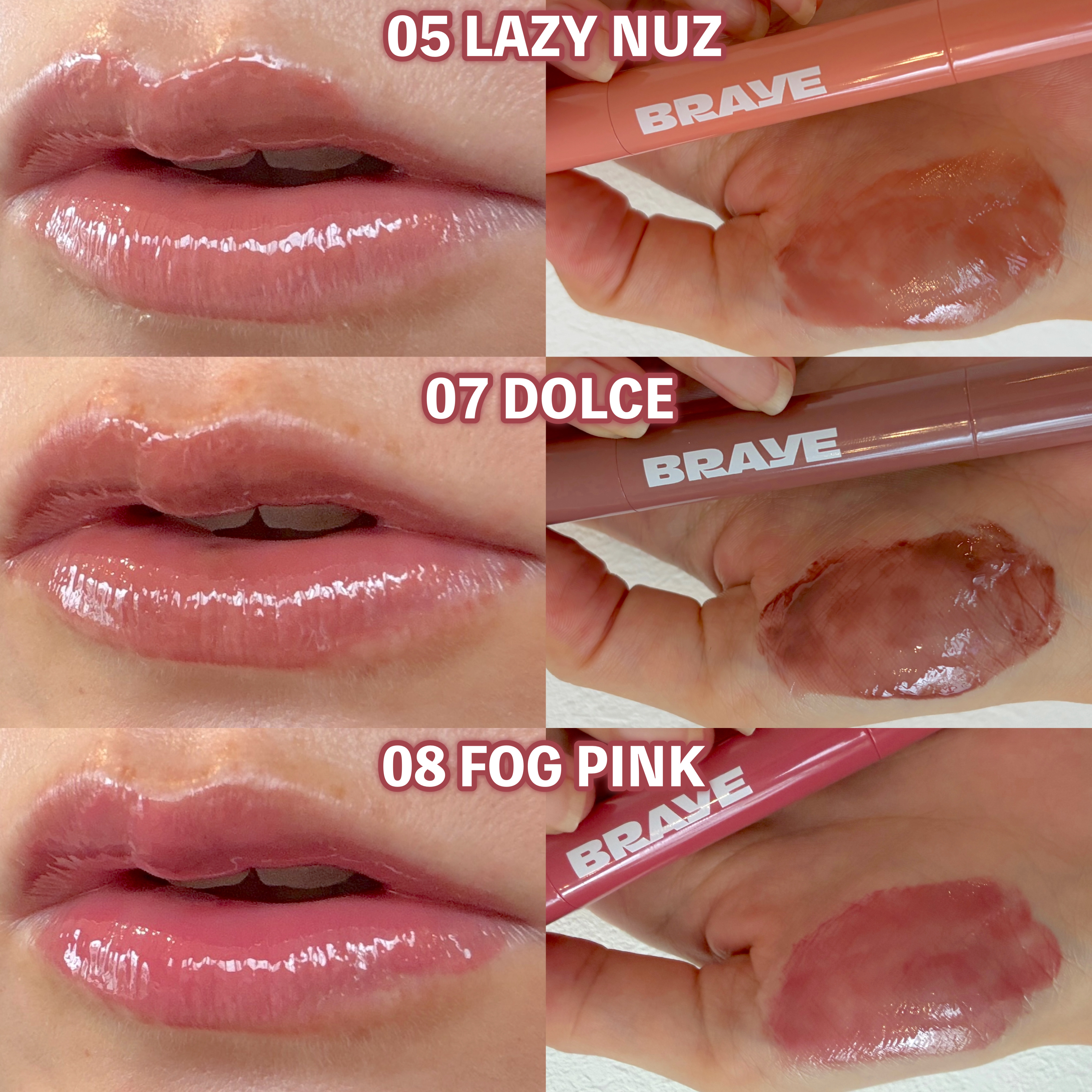 メルティングリップスウィート/BRAYE/口紅を使ったクチコミ（2枚目）