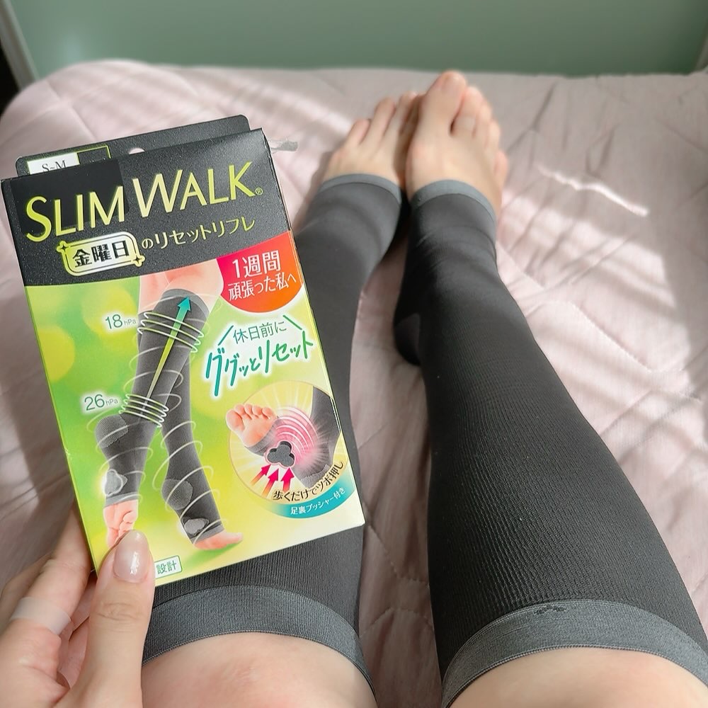 スリムウォーク® 金曜日のリセットリフレ/SLIMWALK/着圧ソックス・レギンスを使ったクチコミ（2枚目）