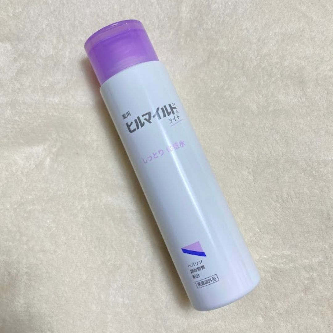 ヒルマイルドライトしっとり化粧水/健栄製薬/化粧水を使ったクチコミ（3枚目）