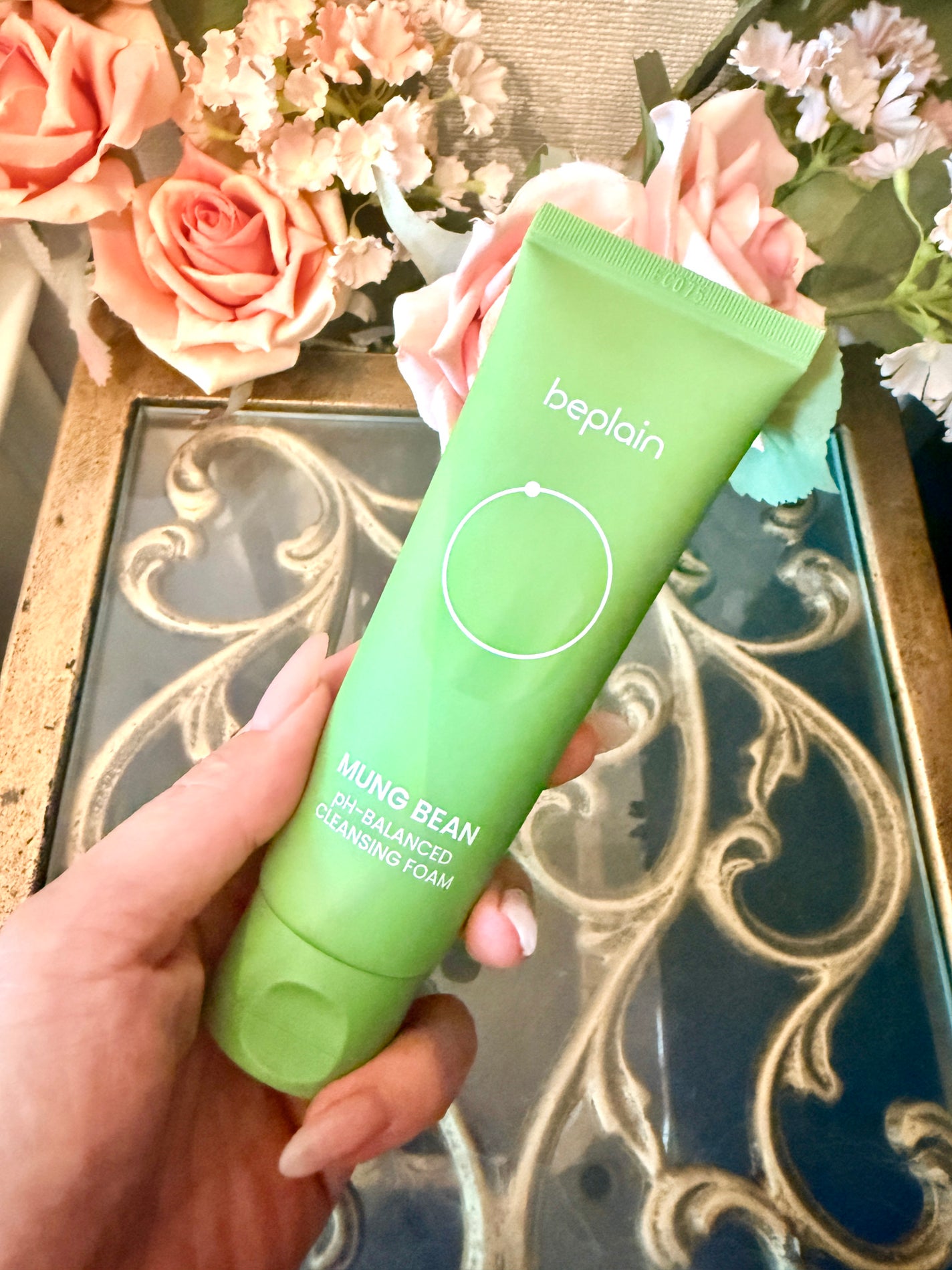 緑豆弱酸性洗顔フォーム/beplain/洗顔フォームを使ったクチコミ(1枚目)