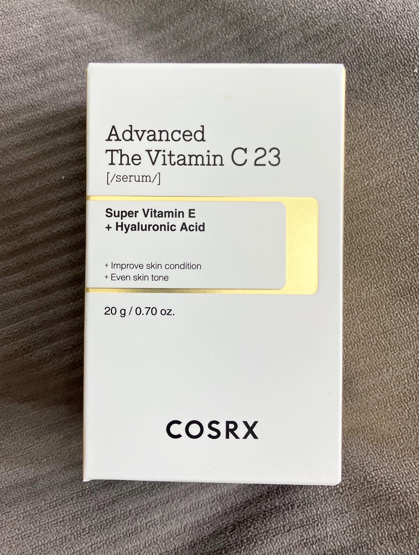 RXザ・ビタミンC23セラム/COSRX/美容液を使ったクチコミ（2枚目）