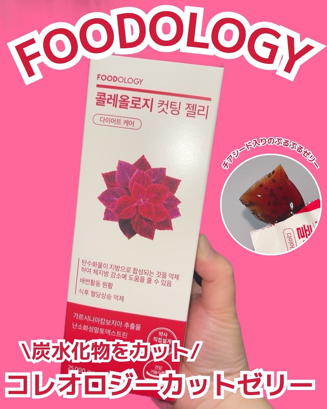 コレオロジーカットゼリー/FOODOLOGY/食品を使ったクチコミ（1枚目）