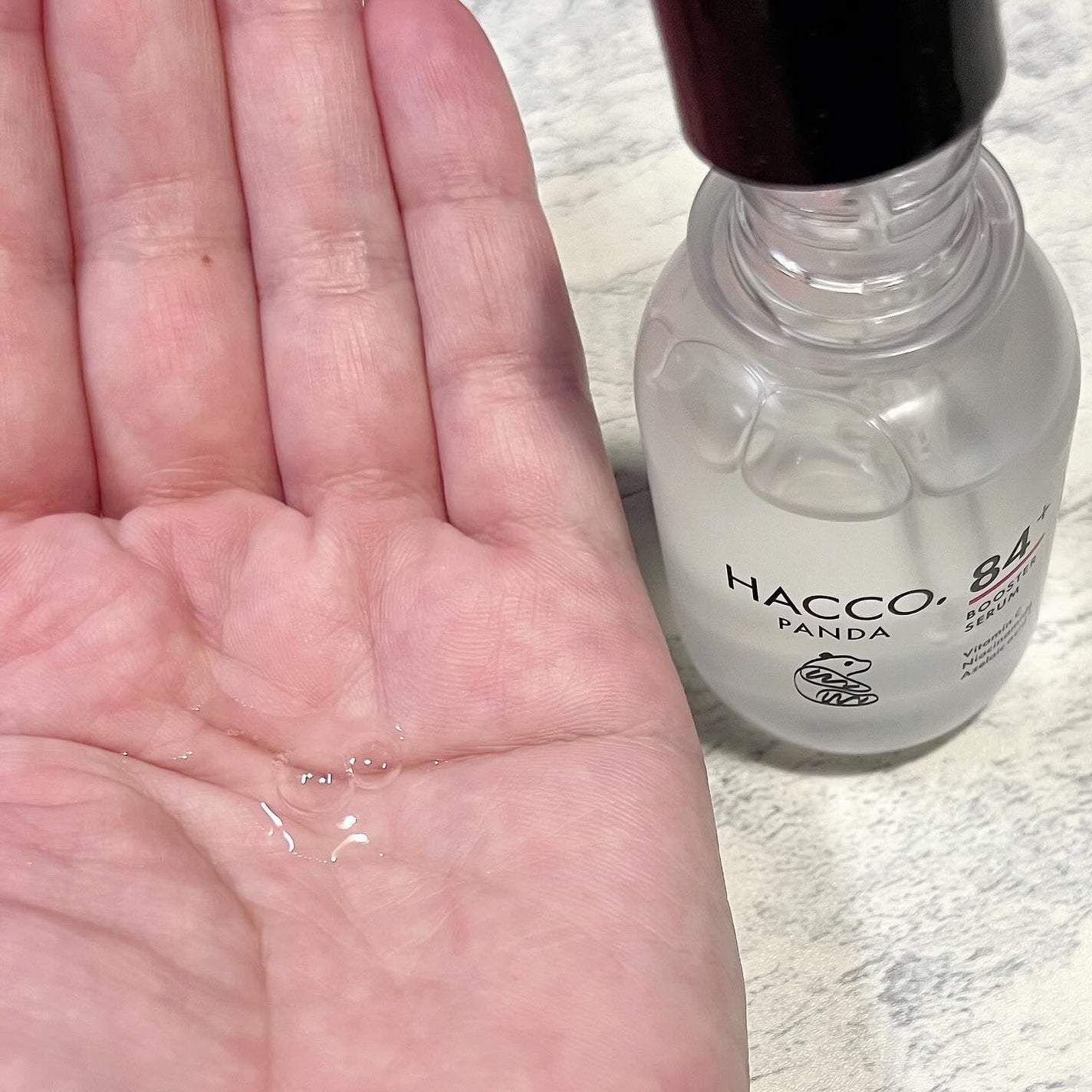 ハッコウパンダ 発酵導入美容液/HACCO.PANDA/ブースター・導入液を使ったクチコミ(4枚目)