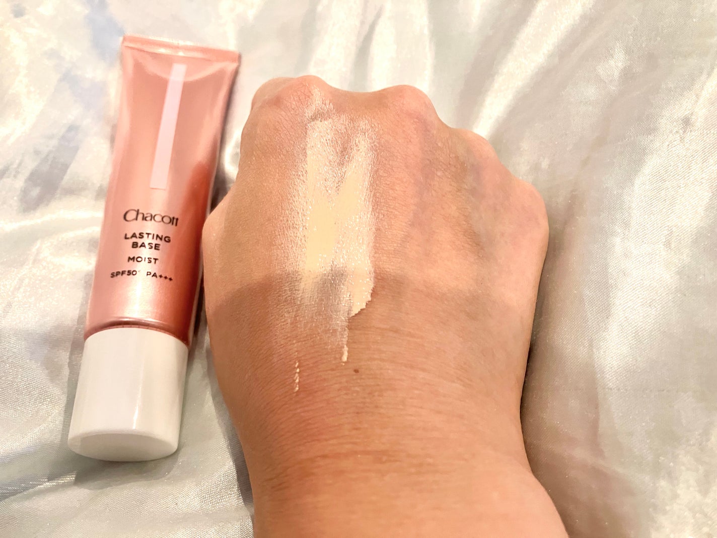 ラスティングベース モイストC/チャコット・コスメティクス/化粧下地を使ったクチコミ(4枚目)