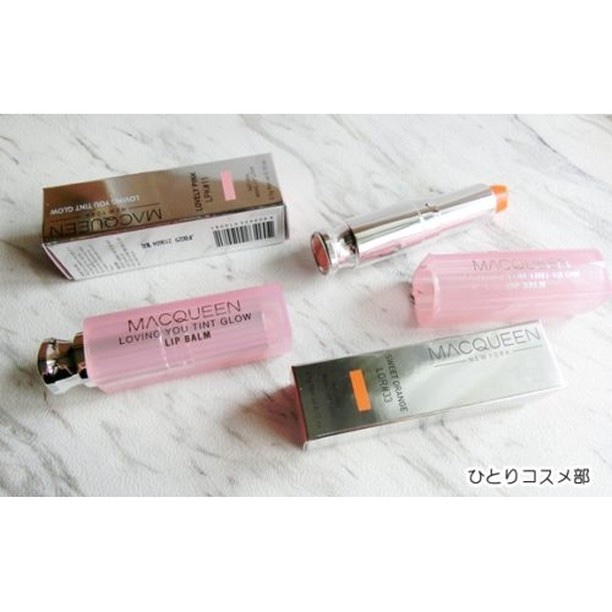 ラヴィング・ユーティントリップバーム ラブリーピンク/MACQUEEN NEWYORK/リップティントを使ったクチコミ（1枚目）