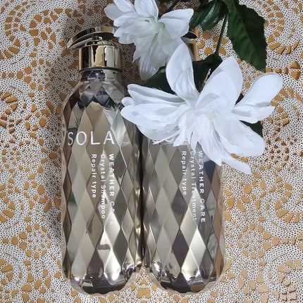 ソラ ウェザーケア クリスタル シャンプー/ヘアトリートメント リペアタイプ/SOLA WEATHER CARE/市販シャンプーを使ったクチコミ(1枚目)