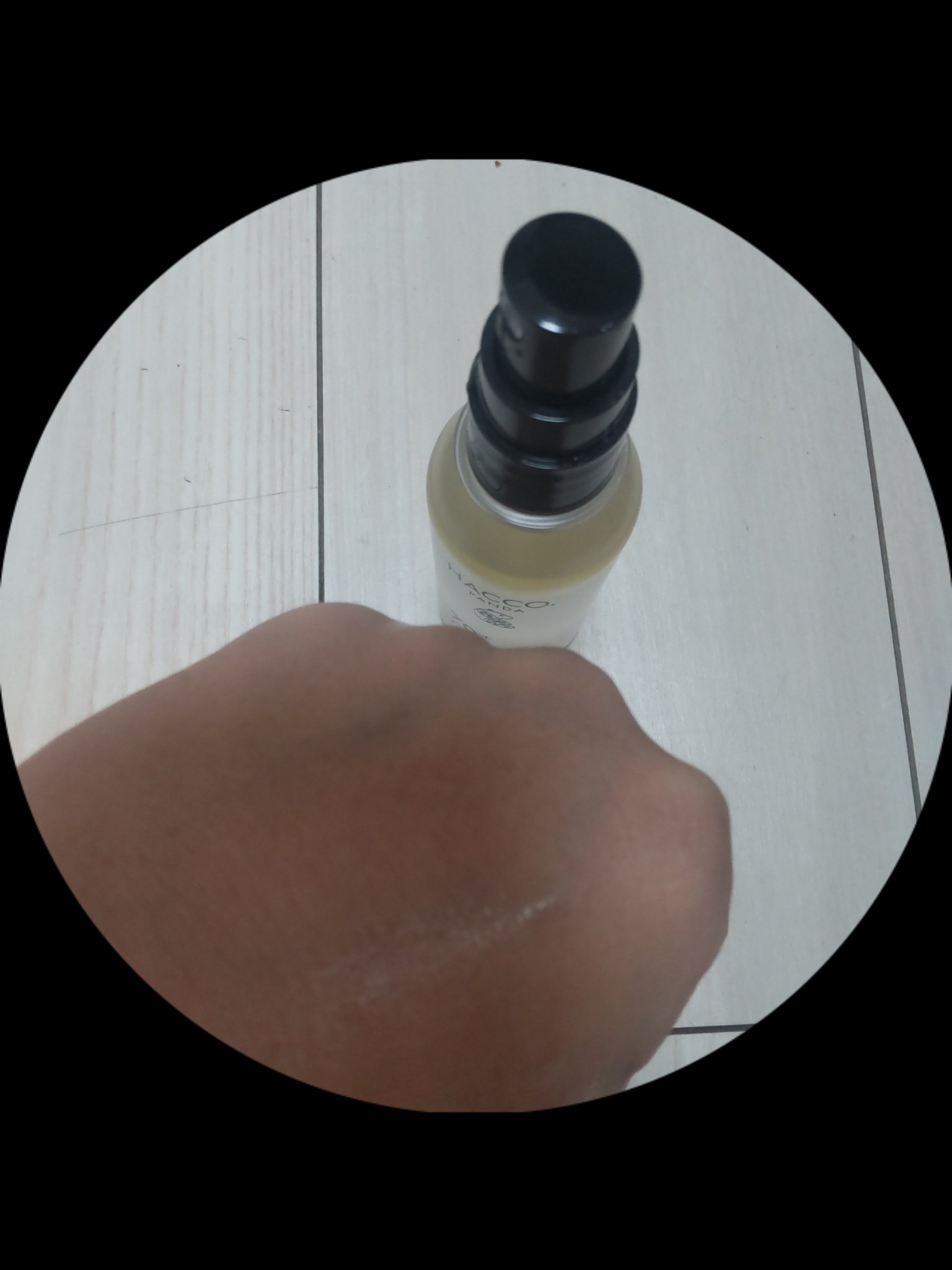 ハッコウパンダ メイクの上から発酵保湿ミスト/HACCO.PANDA/ミスト状化粧水を使ったクチコミ（3枚目）