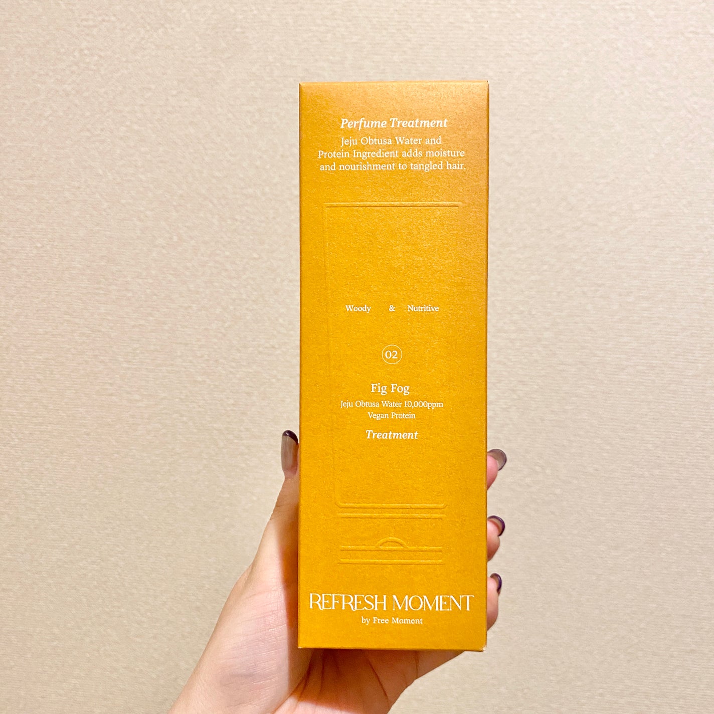 リフレッシュモーメントパフュームシャンプー/トリートメント Fig Fog/Free Moment /市販シャンプーを使ったクチコミ(7枚目)