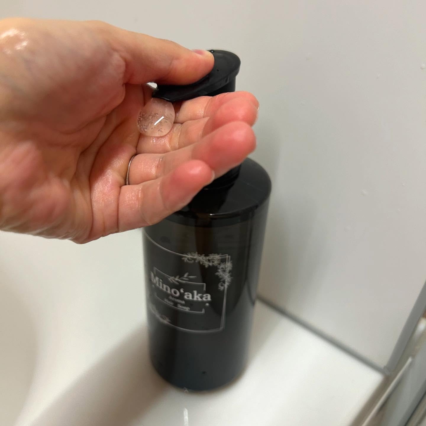 Minoʻakaアロマヘアソープ/ミノアカ/市販シャンプーを使ったクチコミ（3枚目）