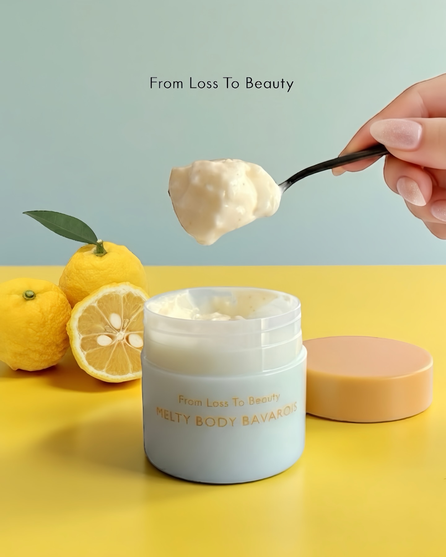 フロムロストゥービューティー  メルティボディババロア/From Loss To Beauty/ボディクリームを使ったクチコミ（1枚目）