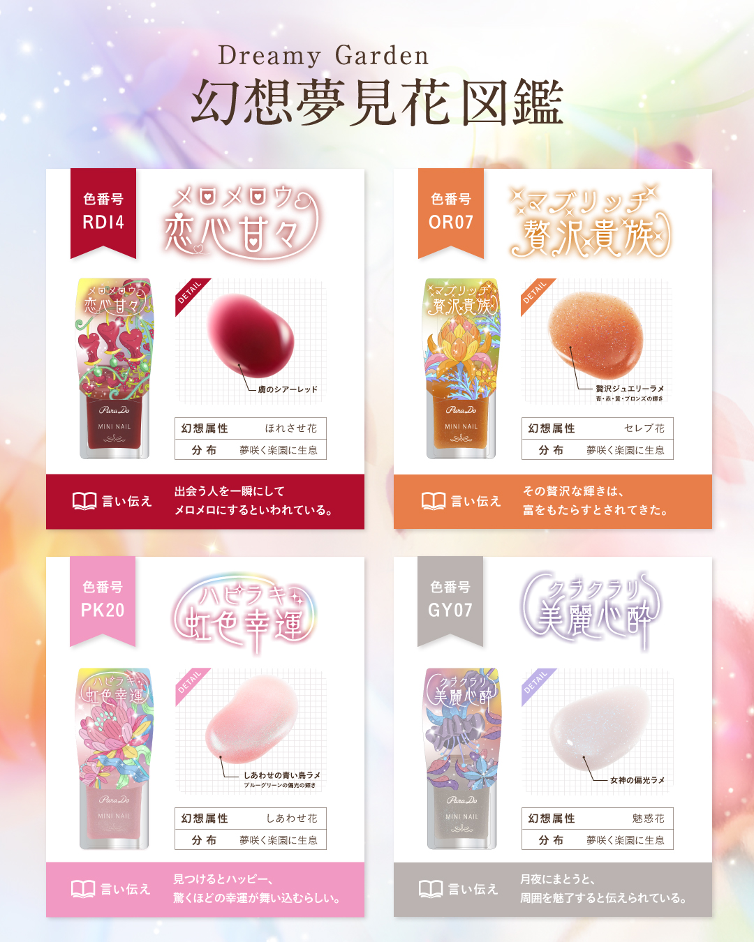 ミニネイル/パラドゥ/マニキュアを使ったクチコミ（1枚目）