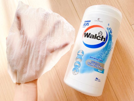 除菌ウェットシート/ウォルシュ/ティッシュを使ったクチコミ(5枚目)