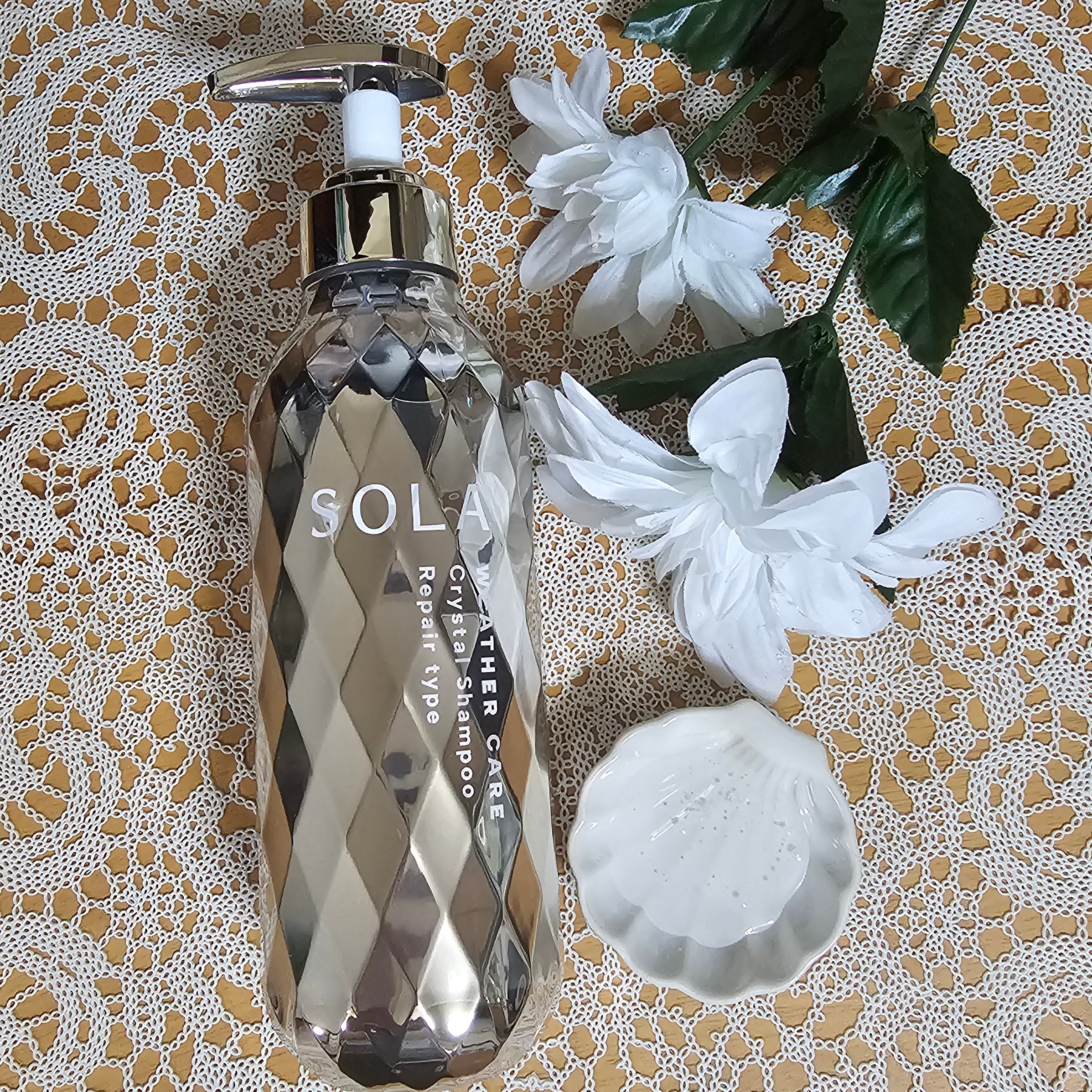 ソラ ウェザーケア クリスタル シャンプー/ヘアトリートメント リペアタイプ/SOLA WEATHER CARE/市販シャンプーを使ったクチコミ（2枚目）