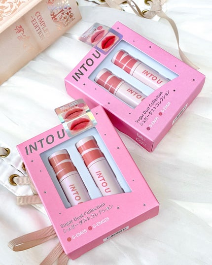 スーパーマットリップ&チークマッド/INTO U/口紅を使ったクチコミ(8枚目)