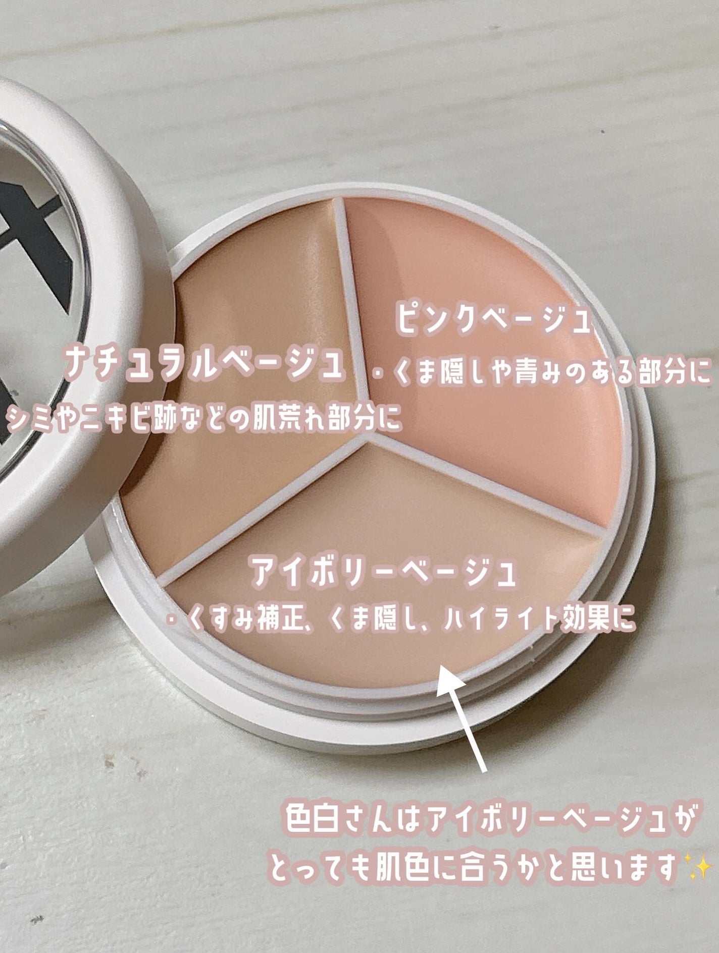 カバーアッププロコンシーラー/TFIT/パレットコンシーラーを使ったクチコミ(2枚目)