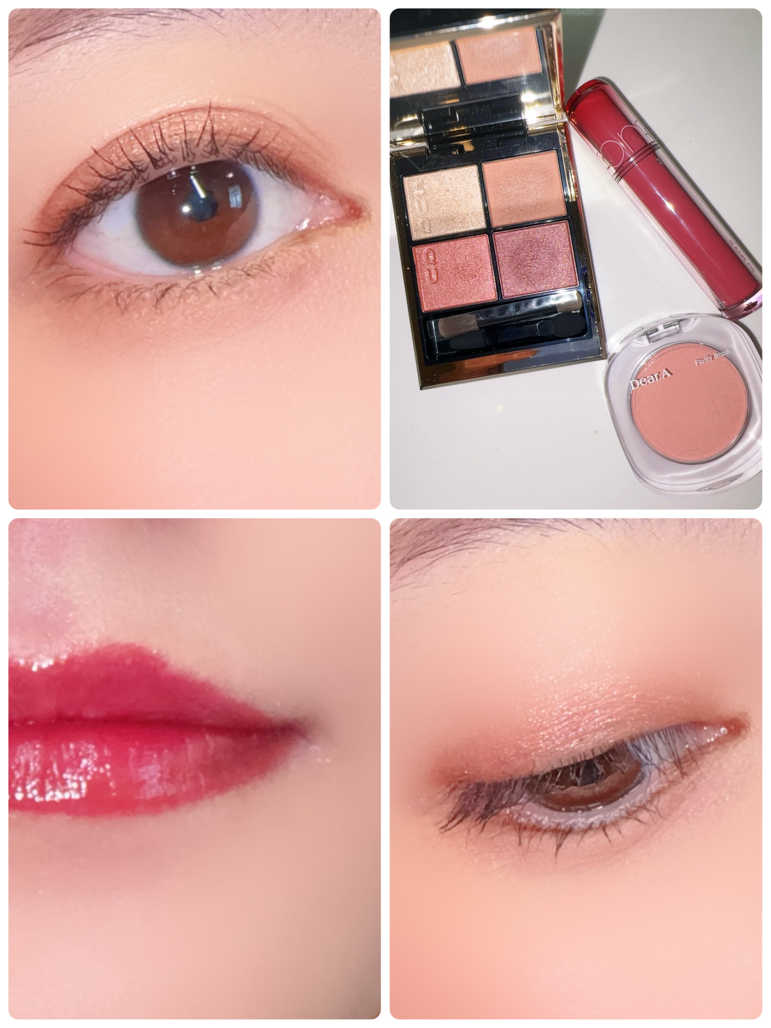 フラッフィーブラッシュ/Dear.A/パウダーチークを使ったクチコミ（1枚目）