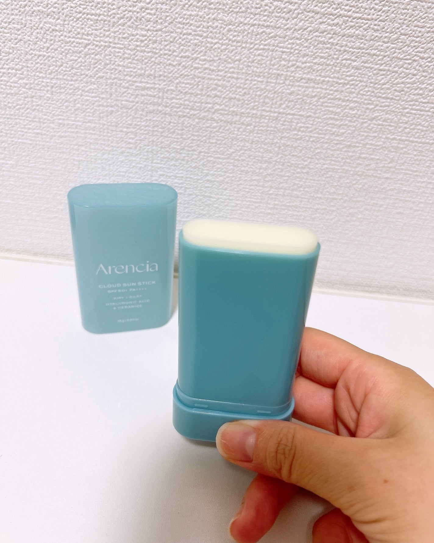 PDRNもちサンスティック/アレンシア/日焼け止めスティックを使ったクチコミ(3枚目)