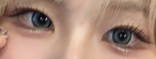 Dustity 煩悩ブルー/Dustity/ワンデー（１DAY）カラコンを使ったクチコミ（3枚目）