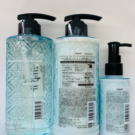 ウォーターベール モイストシャンプー/トリートメント/emplir/市販シャンプーを使ったクチコミ(5枚目)
