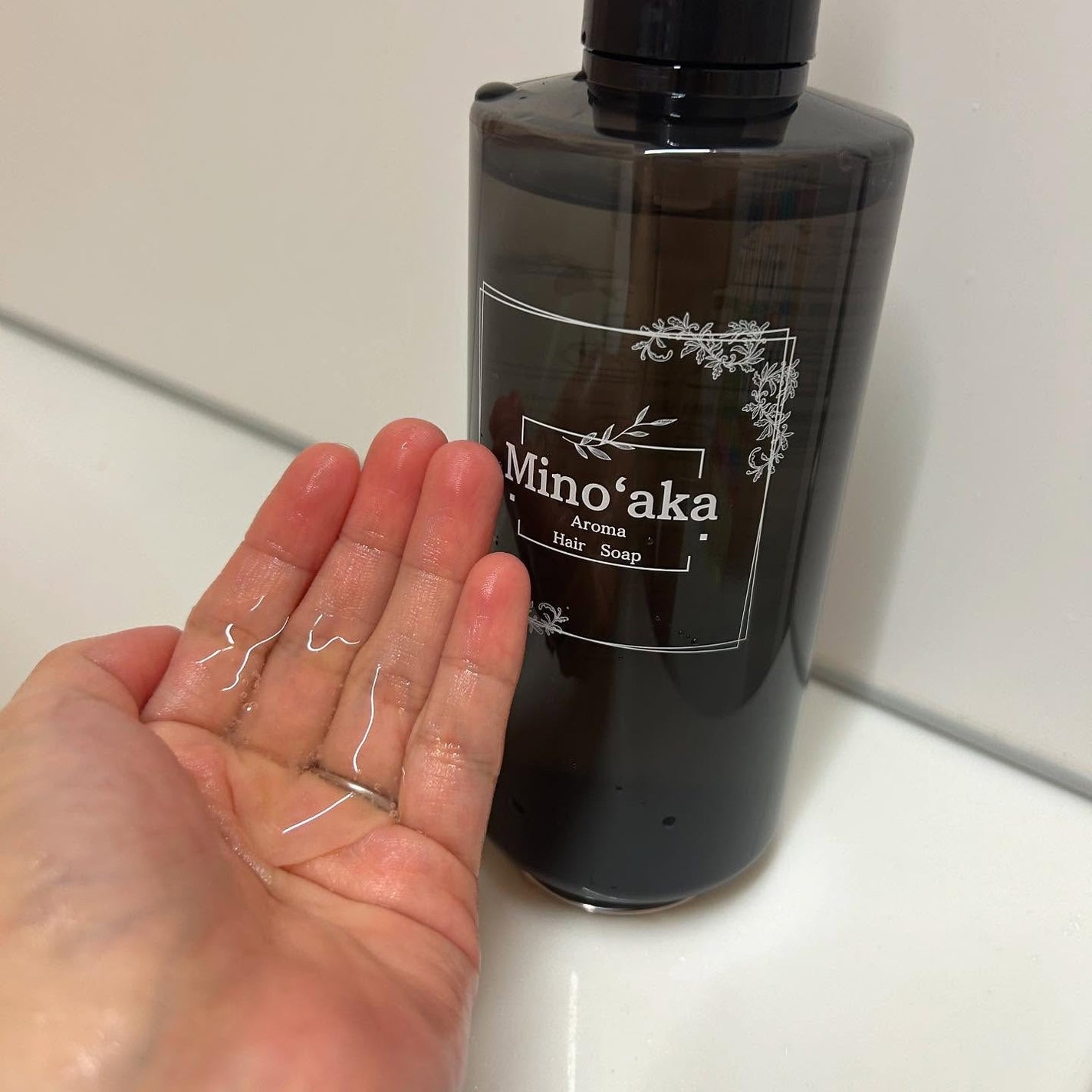 Minoʻakaアロマヘアソープ/ミノアカ/市販シャンプーを使ったクチコミ(4枚目)