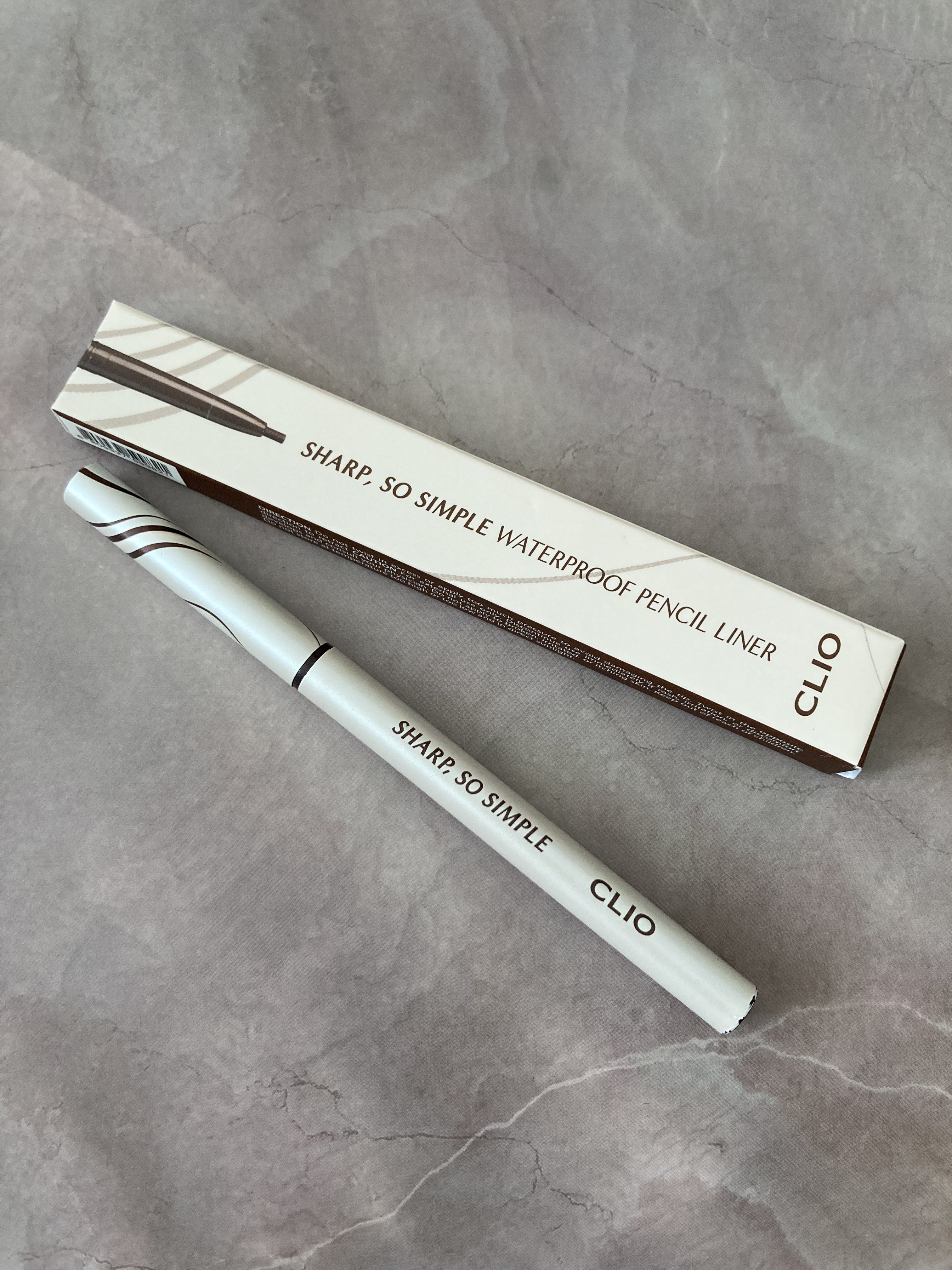 シャープ ソ シンプル ウォータープルーフ ペンシル ライナー/CLIO/ペンシルアイライナーを使ったクチコミ（1枚目）