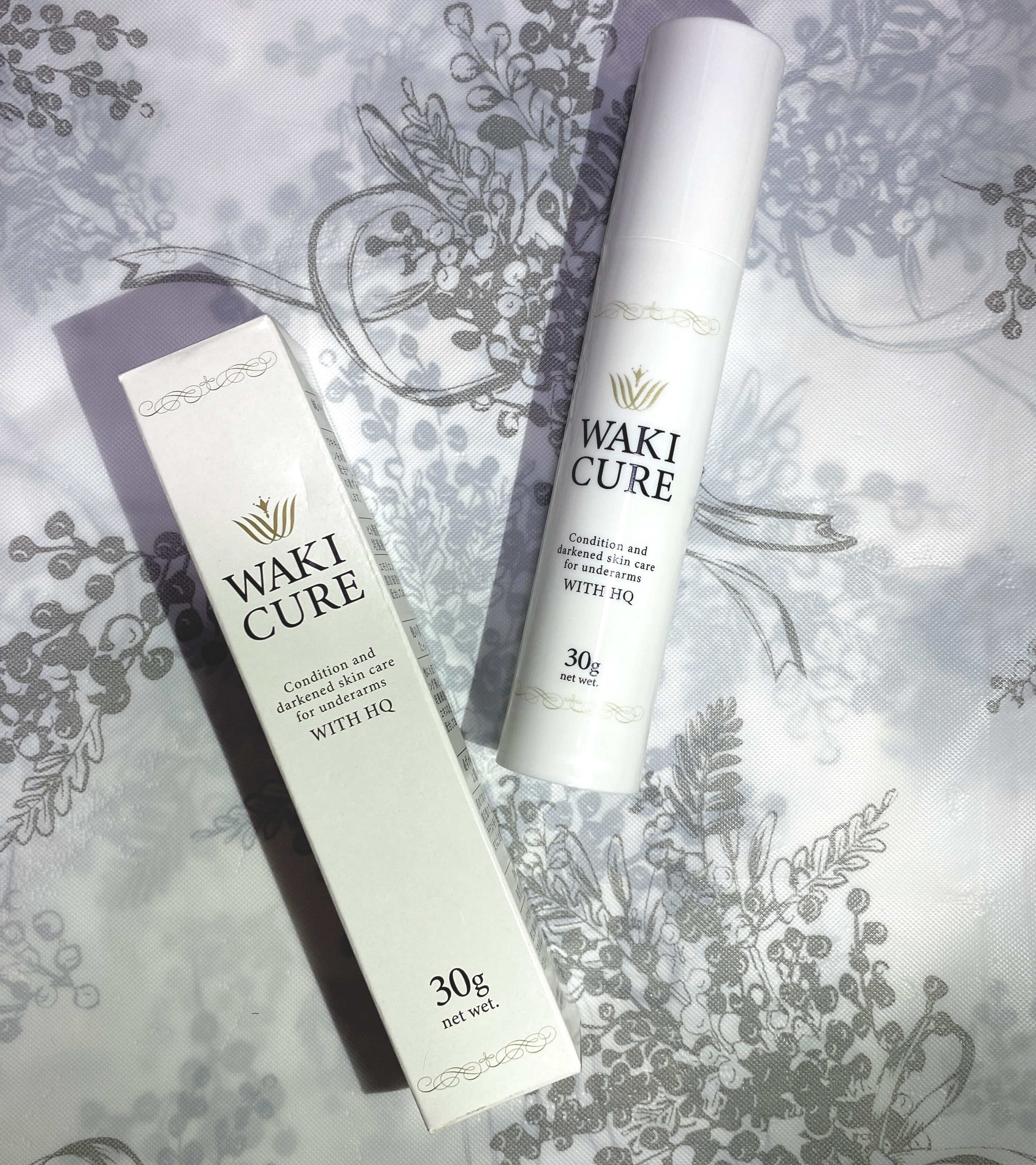 ワキキュア/CR-lab(シーアール・ラボ)/デオドラント・制汗剤を使ったクチコミ（2枚目）