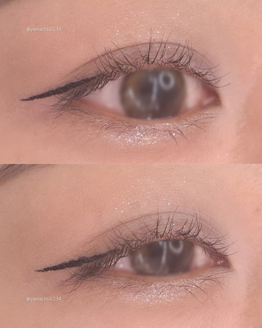 PRETTY EYES/xixi/リキッドアイライナーを使ったクチコミ(2枚目)