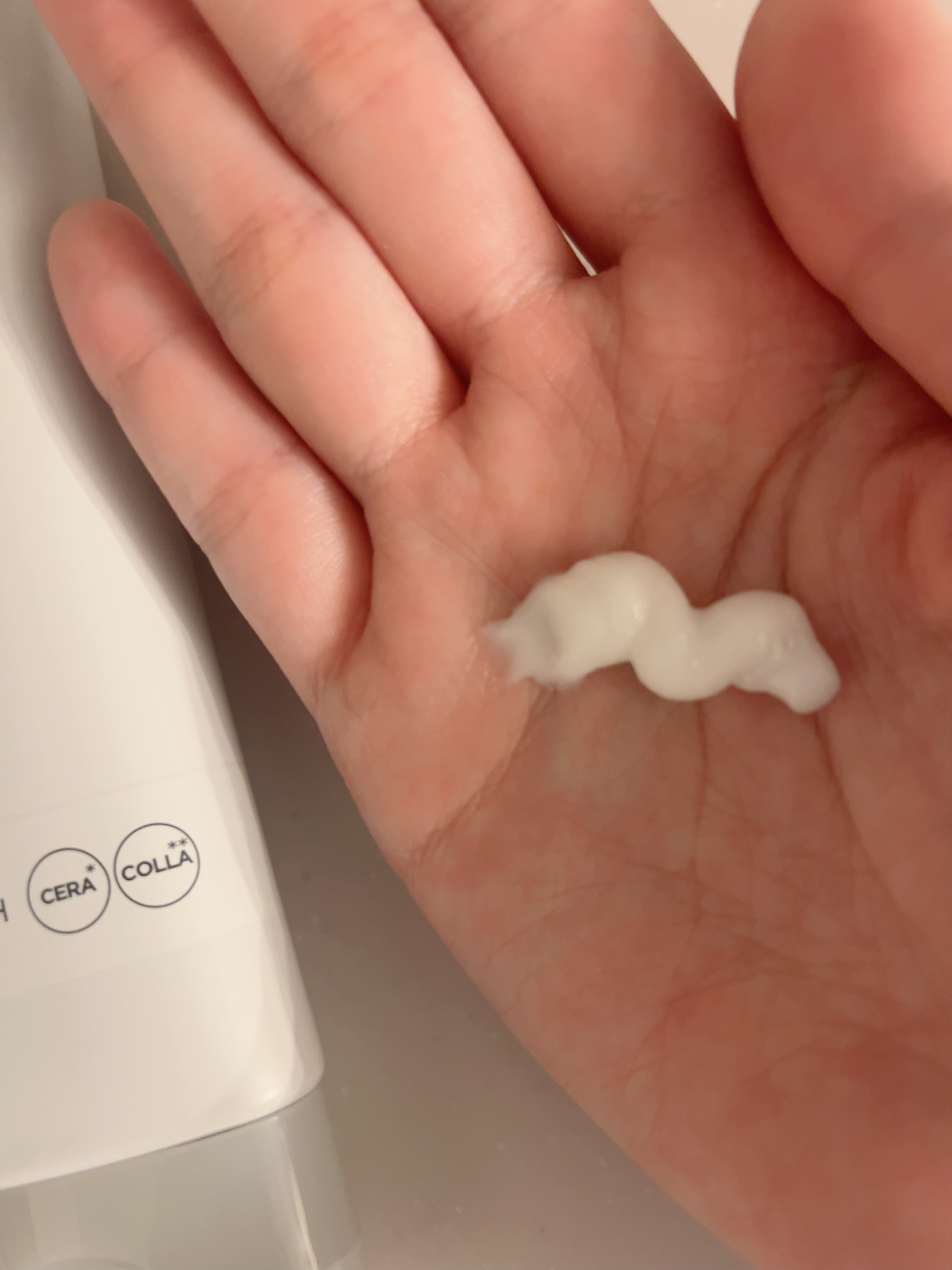 ディズム　クリームウォッシュ/DISM/洗顔フォームを使ったクチコミ（2枚目）