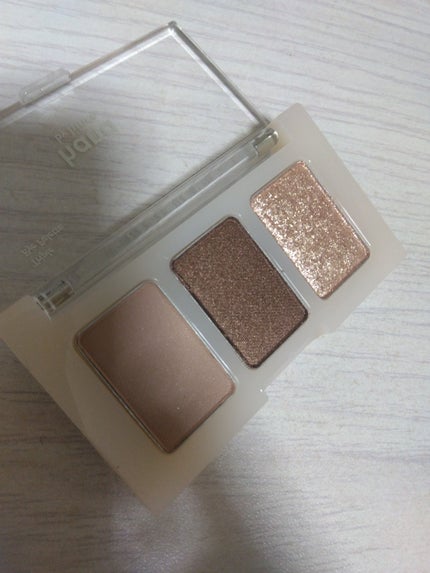 トリプルアイパレット/hana by hince/アイシャドウパレットを使ったクチコミ(2枚目)