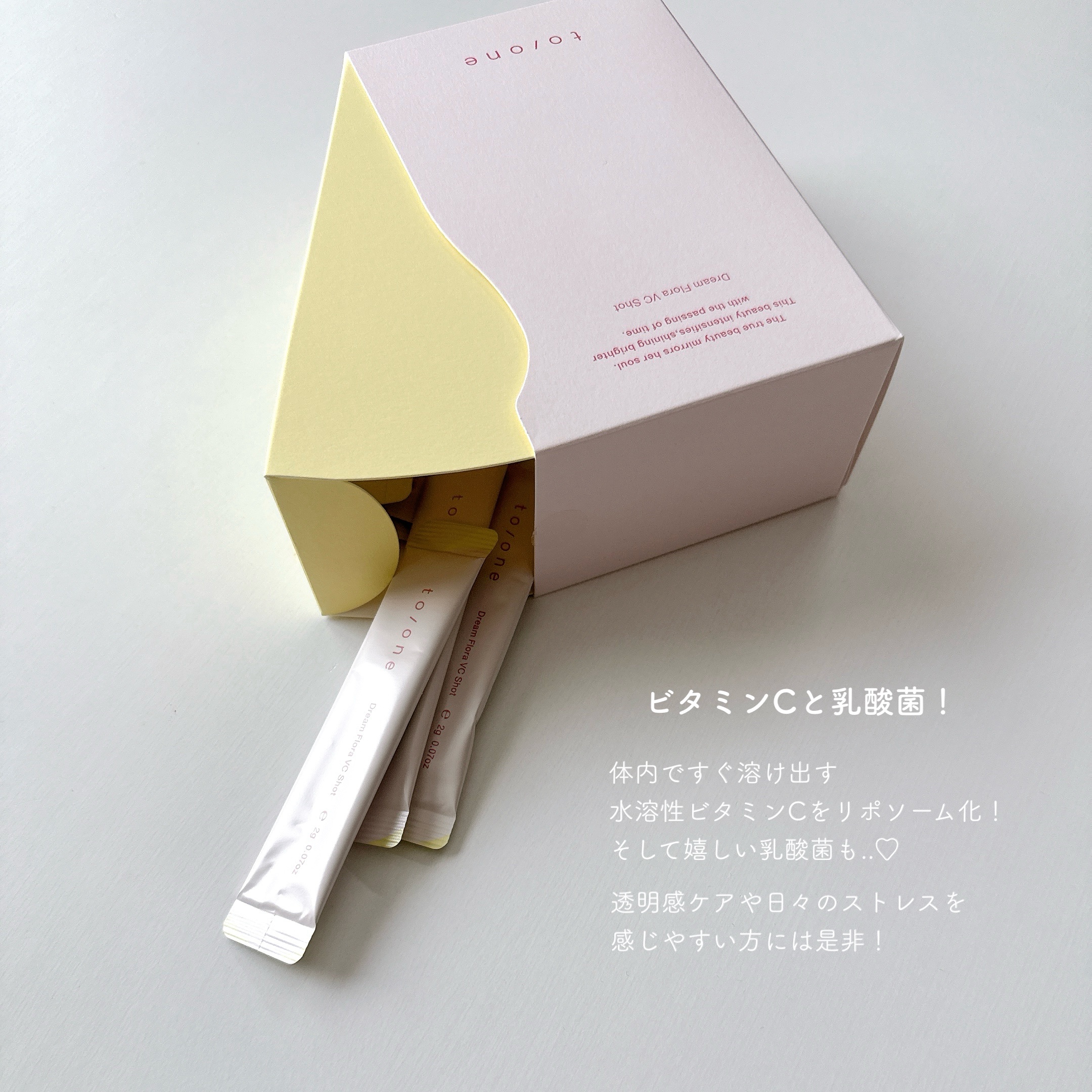 ドリーム フローラ VC ショット 60g（2g×30包）/to/one/美容サプリメントを使ったクチコミ（1枚目）