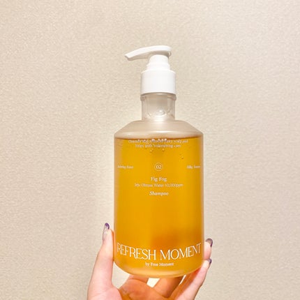リフレッシュモーメントパフュームシャンプー/トリートメント Fig Fog/Free Moment /市販シャンプーを使ったクチコミ(5枚目)