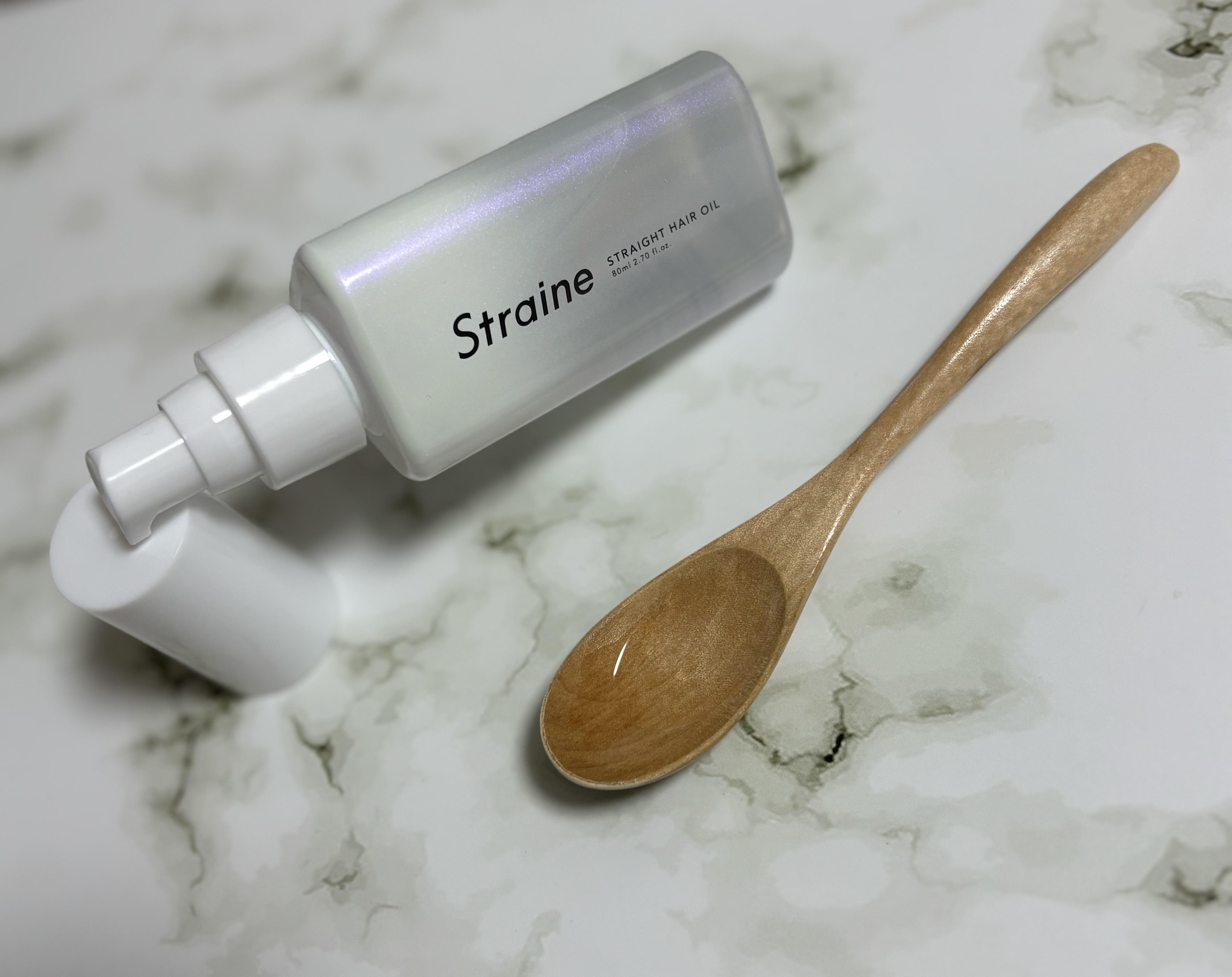 ストレートヘアオイル/Straine/ヘアオイルを使ったクチコミ（2枚目）