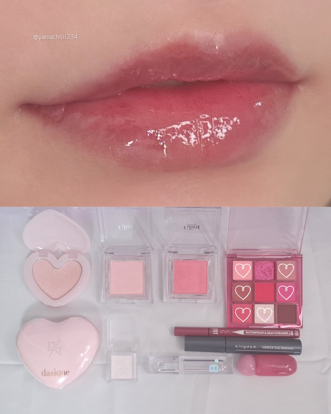 ラヴビーム グロウヴェール/lilybyred/パウダーハイライトを使ったクチコミ（3枚目）