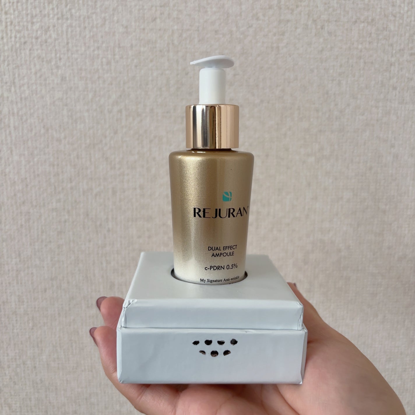 デュアル エフェクト アンプル/REJURAN COSMETICS/美容液を使ったクチコミ(3枚目)