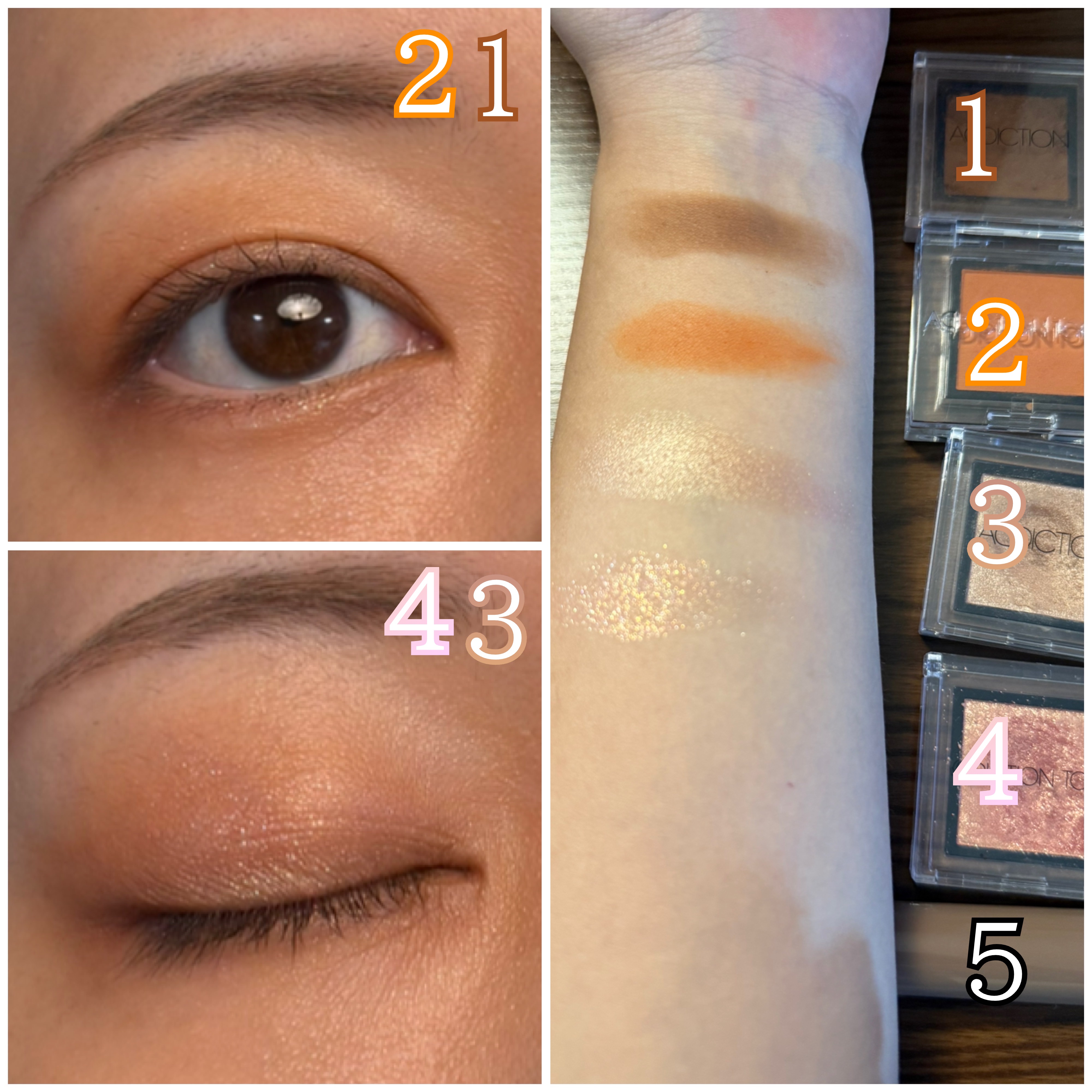 アディクション ザ アイシャドウ スパークル/ADDICTION/単色アイシャドウを使ったクチコミ（2枚目）