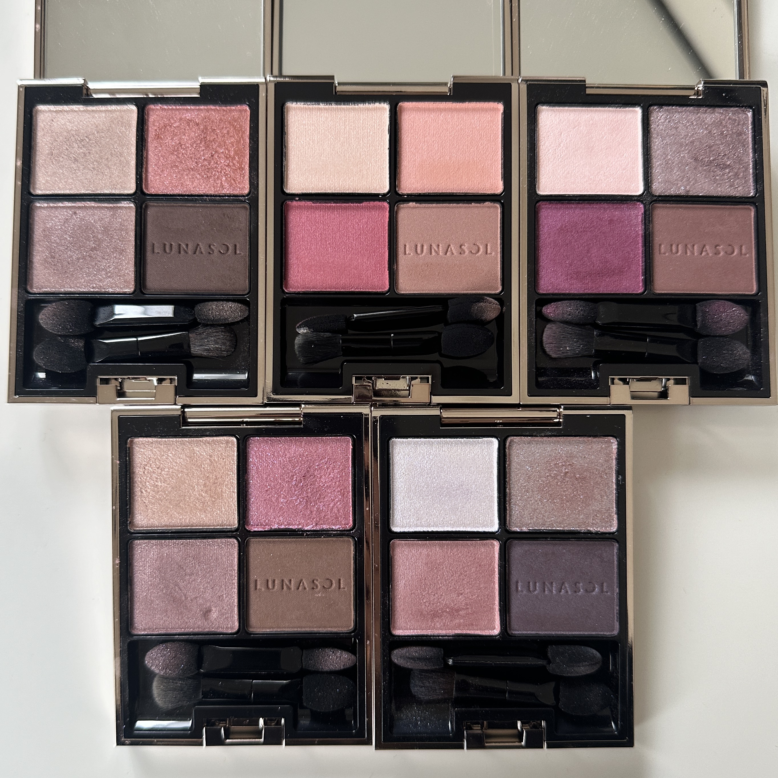 アイカラーレーション/LUNASOL/アイシャドウパレットを使ったクチコミ（1枚目）
