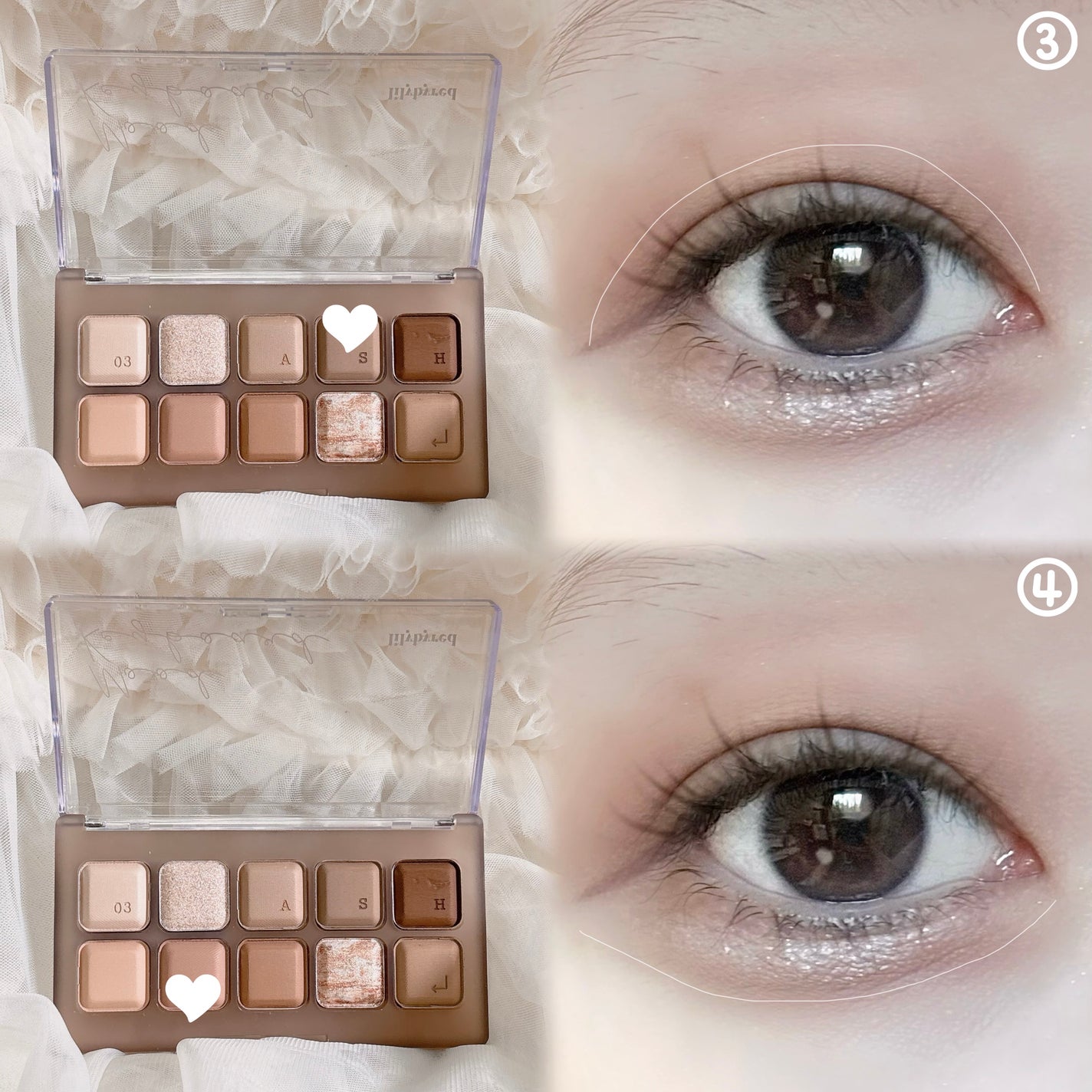 ムードキーボード/lilybyred/アイシャドウパレットを使ったクチコミ(3枚目)