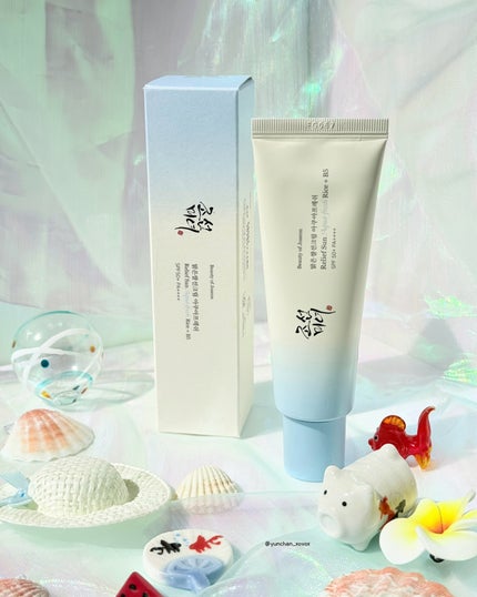 米アクアフレッシュサンクリーム/Beauty of Joseon/日焼け止めクリームを使ったクチコミ(5枚目)