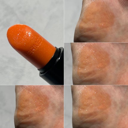 ルージュ エルメス ルージュ ア レーヴル ブリヤン/エルメス/口紅を使ったクチコミ(4枚目)