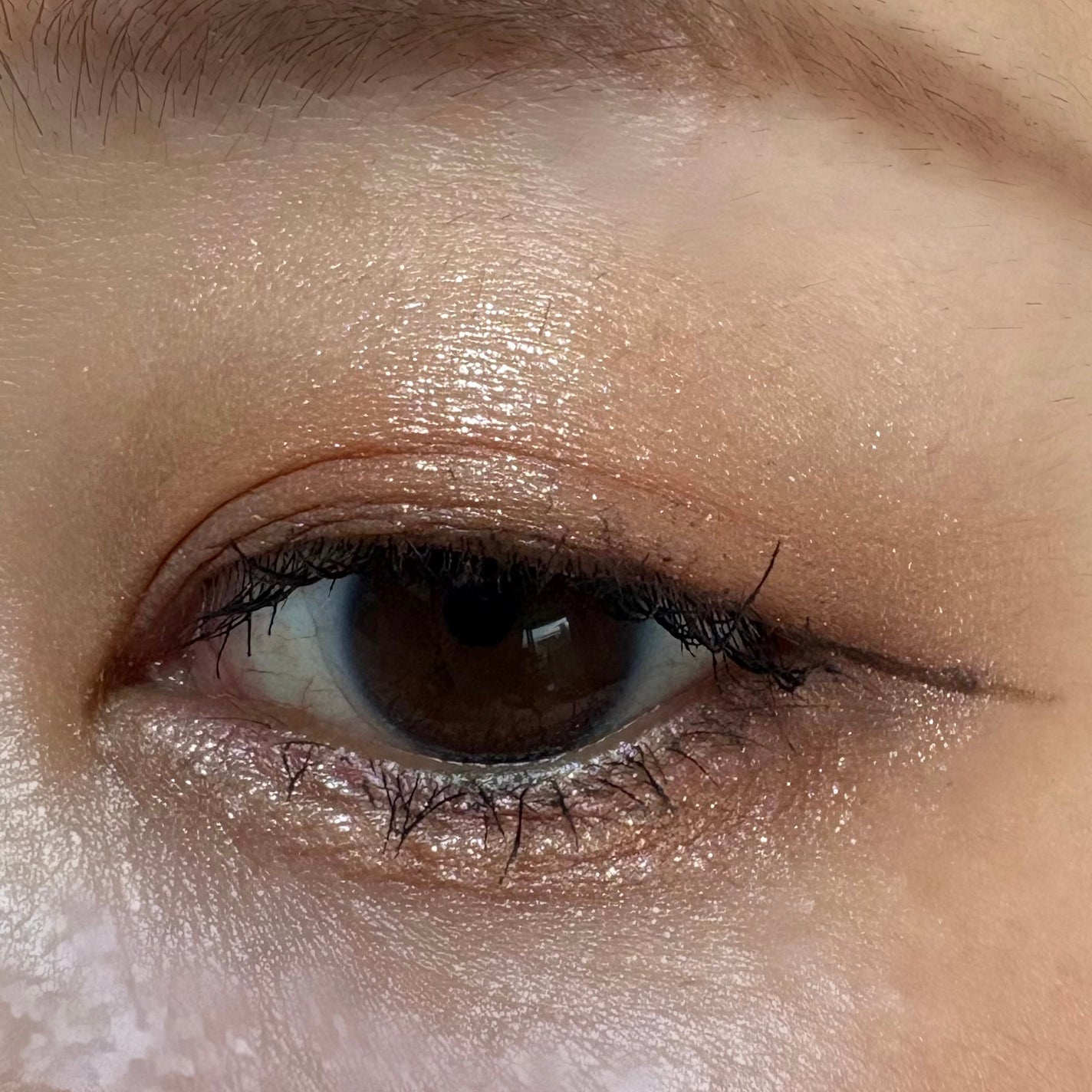 ミネラルウォータリーシャドー/エトヴォス/リキッドアイシャドウを使ったクチコミ(3枚目)