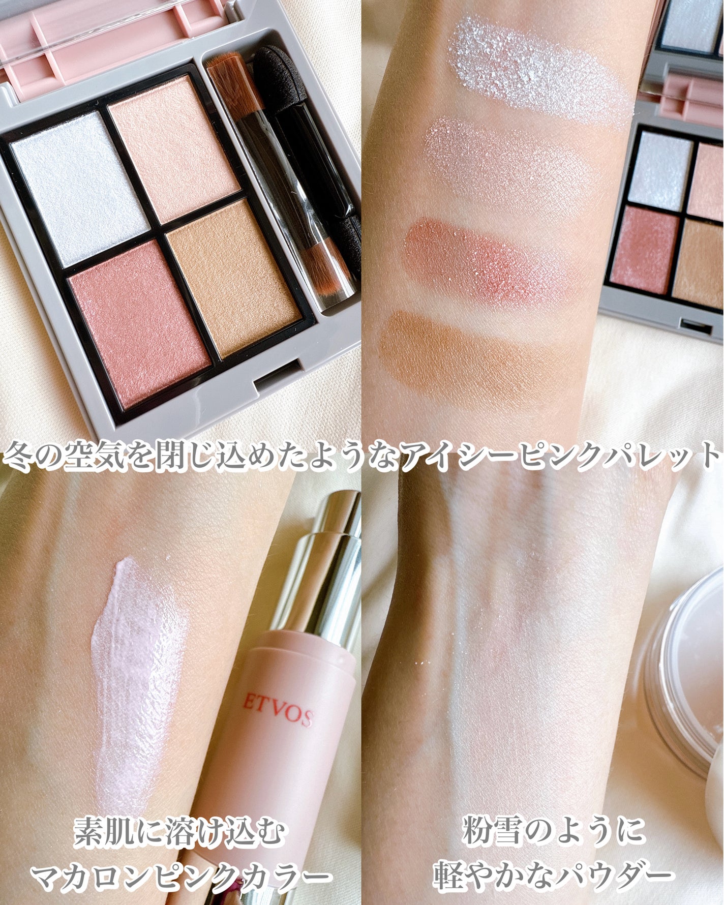 2025 ホリデーコフレ/エトヴォス/メイクアップキットを使ったクチコミ(3枚目)