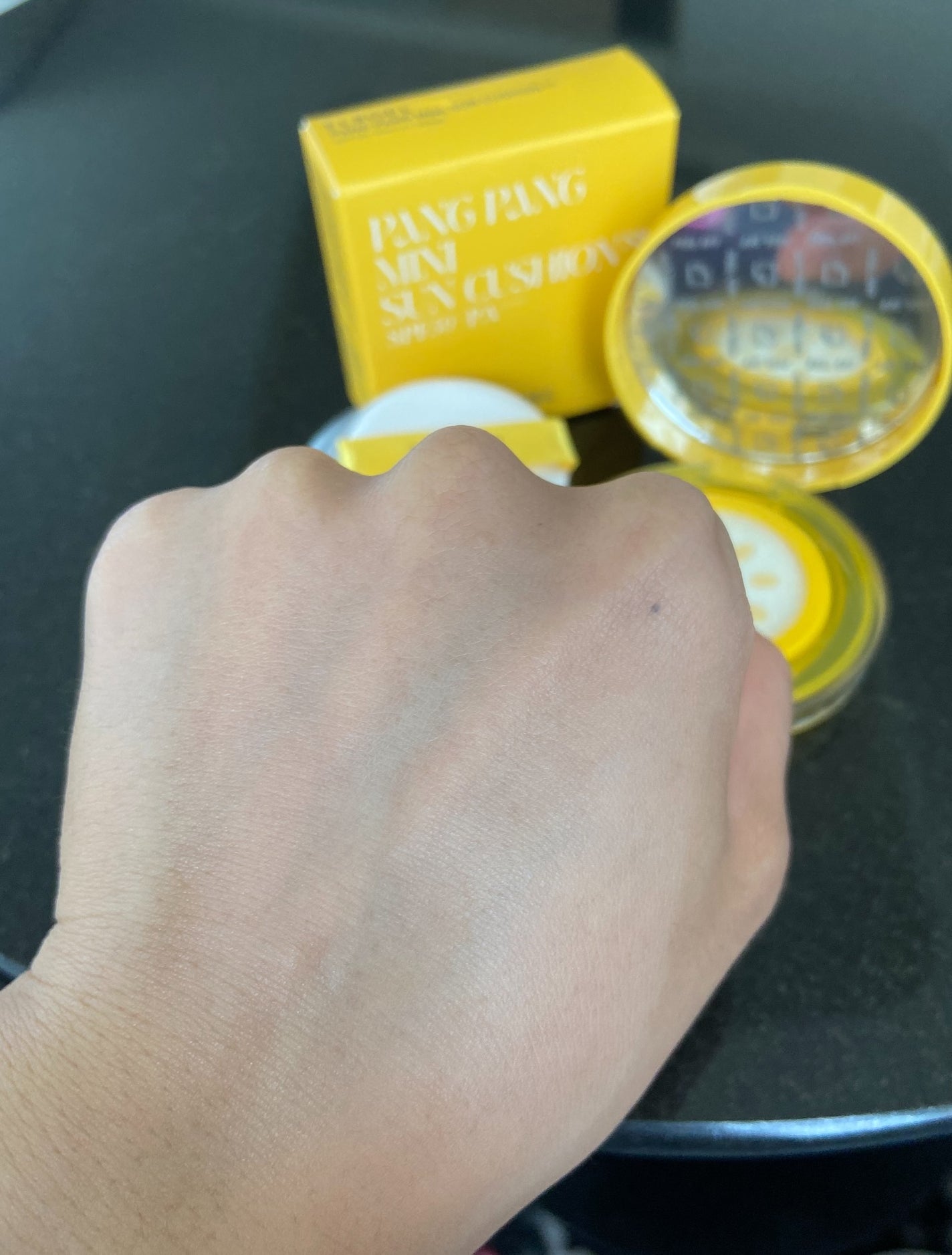 パンパン ミニ サン クッション S8/ELROEL/日焼け止めクリームを使ったクチコミ(7枚目)