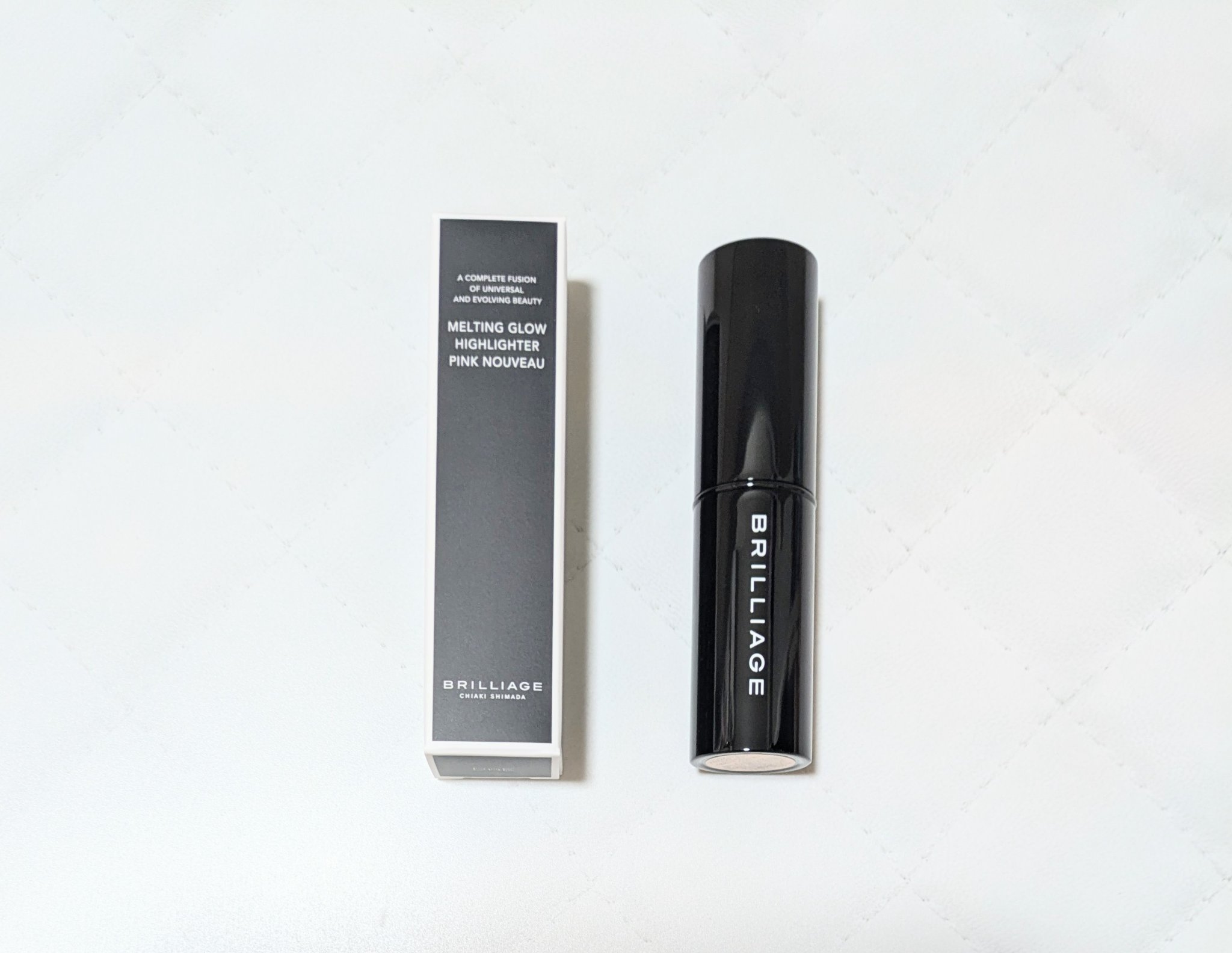 メルティング グロウ ハイライター /ブリリアージュ/スティックハイライトを使ったクチコミ（2枚目）