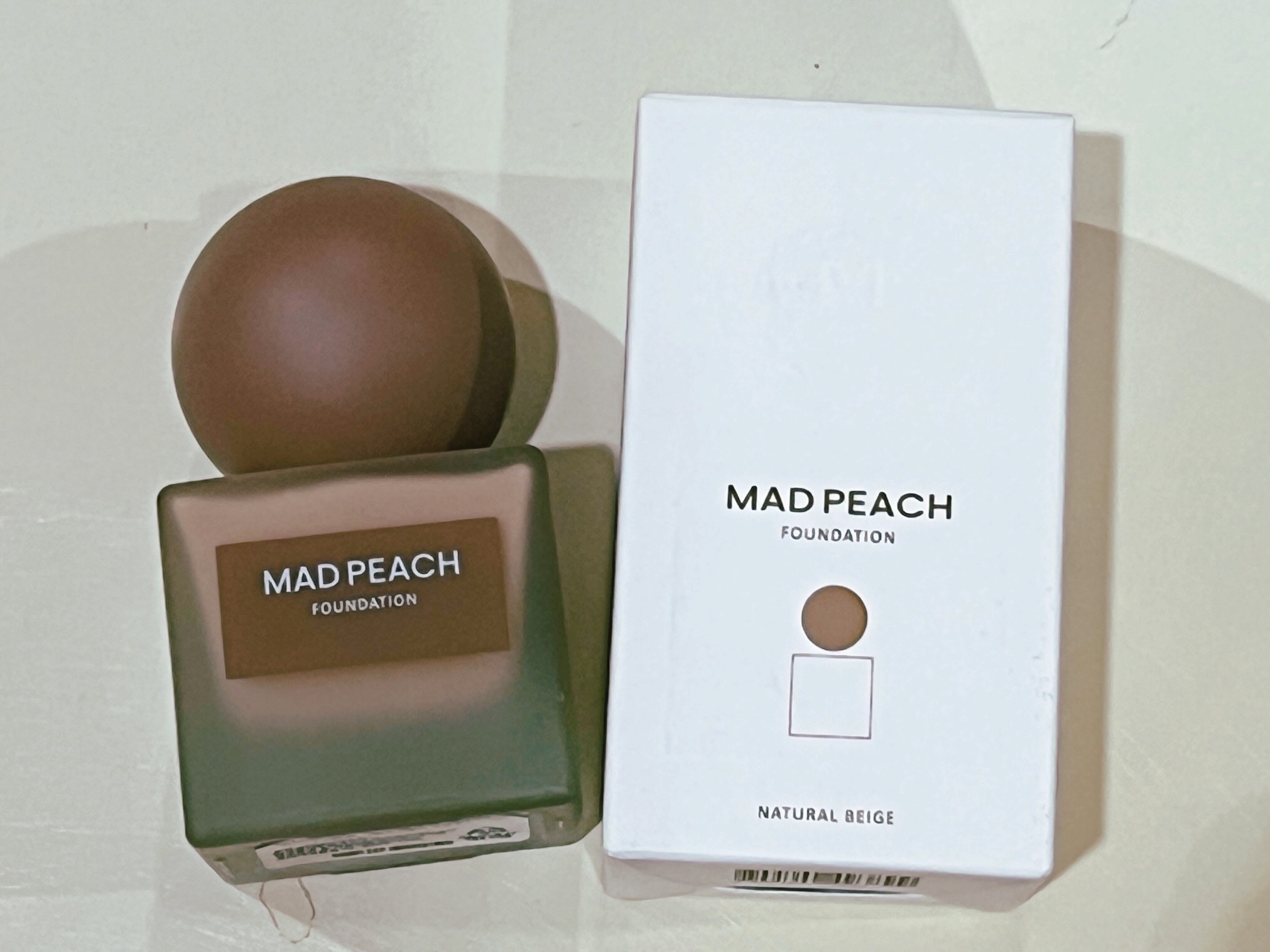 マッドピーチ スタイルフィットファンデーション/MAD PEACH/リキッドファンデーションを使ったクチコミ（1枚目）