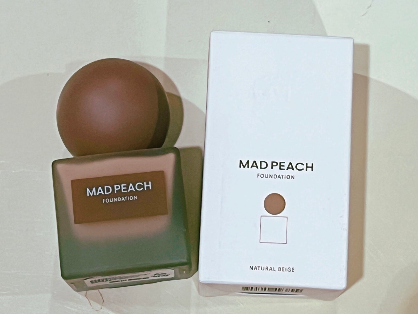 マッドピーチ スタイルフィットファンデーション/MAD PEACH/リキッドファンデーションを使ったクチコミ(1枚目)