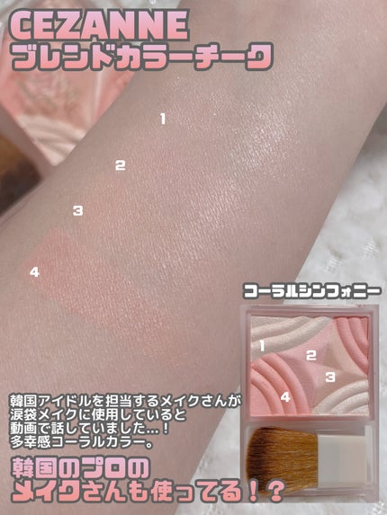 プランぷくコーデアイズ/キャンメイク/パウダーアイシャドウを使ったクチコミ(4枚目)