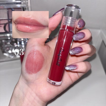 ボリューミングカラーグロス/CandyDoll/リップグロスを使ったクチコミ(6枚目)